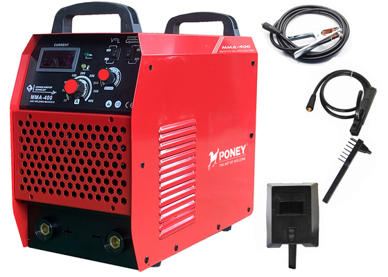 เครื่องเชื่อมอินเวอร์เตอร์ 380 Votage MMA Stick Welder Three Phase