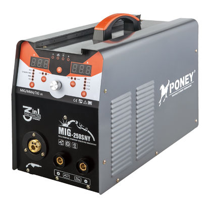 220V 200a Synergic Inverter Mig Welder สำหรับโลหะผสมอลูมิเนียม / เหล็กกล้า