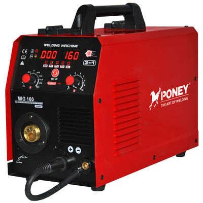 เครื่องเชื่อมแบบดิจิตอล Synergic เครื่องเชื่อมอาร์ค Co2 50/60HZ