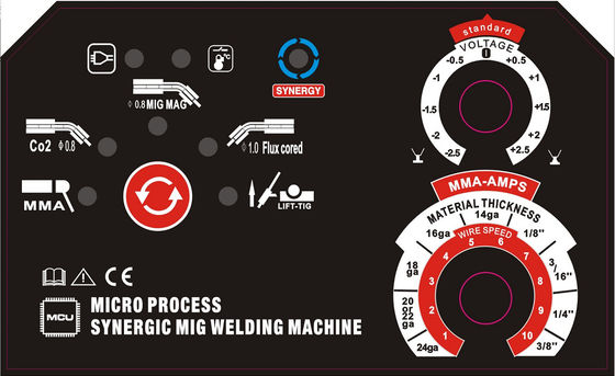 เครื่องเชื่อม MIG Synergic ขนาดเล็ก 6.5KG รองรับ OEM เฟสเดียว