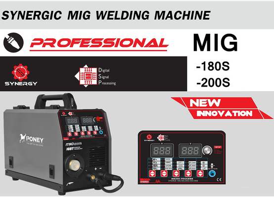 เครื่องเชื่อม MIG-180s/200s Synergic